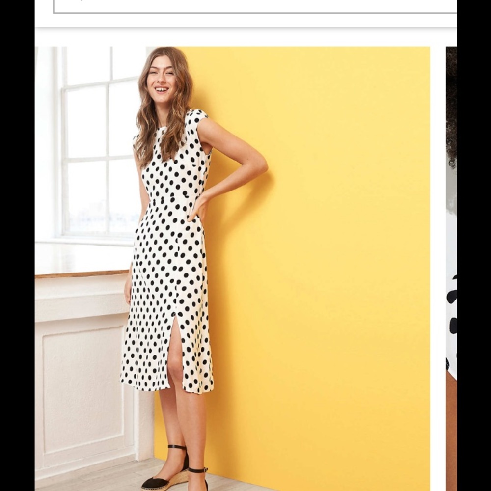 Polka petite dress